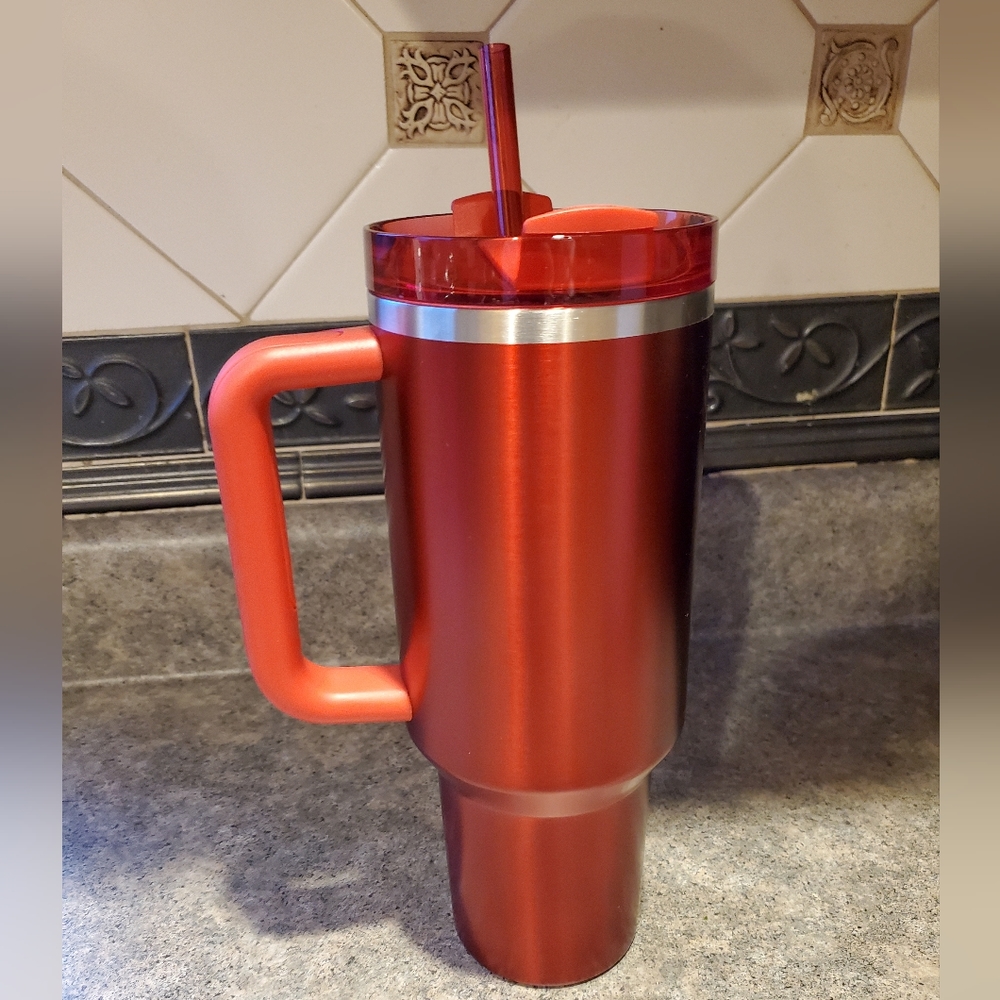 Stanley + Starbucks 2023 Holiday Cup Tumbler 40 oz Red